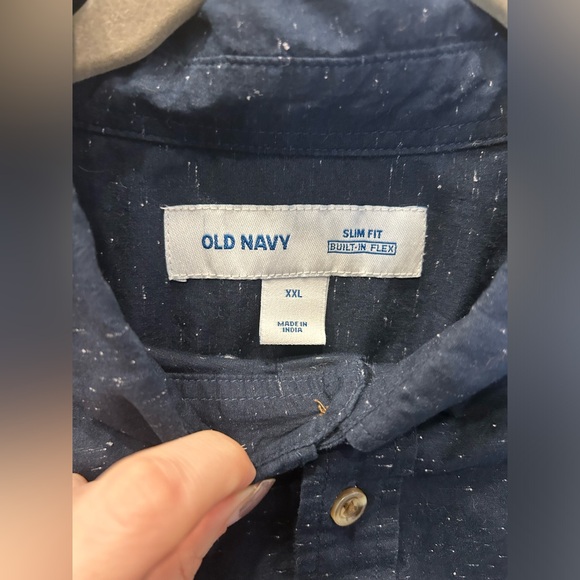 Slim-Fit Built-In Flex Everyday Neps Shirt - Picture 5 of 5